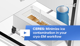 Minimise ice contamination at every step of your cryo-EM workflow with CERES Ice Defence System