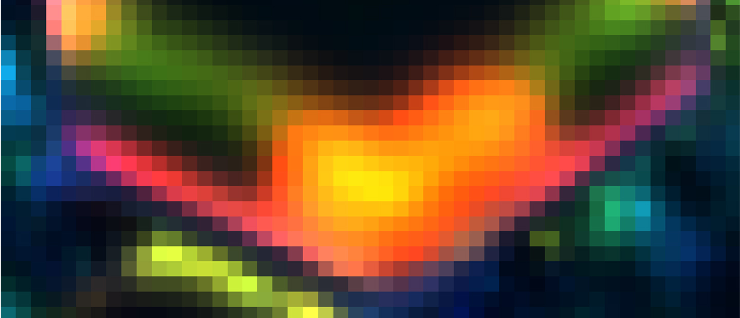Cathodoluminescence image of a microrod