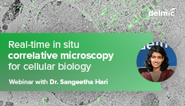 Real-time in situ correlative microscopy for cellular biology