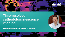 Time-resolved cathodoluminescence